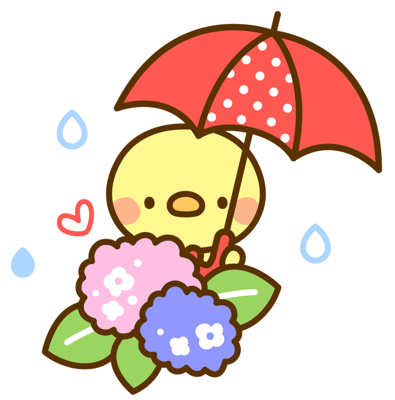 傘さしぴよちゃん