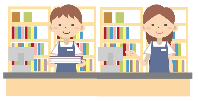 図書館のおしごと体験
